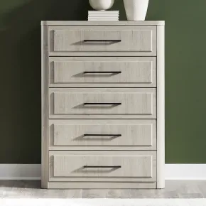 Liberty Furniture 522-BR41 Modern Play - 5 Drawer Chest - Natural White