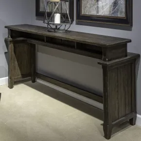 Liberty Furniture 297-OT7837 Paradise Valley - Console Bar Table - Saddle Brown