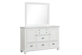 New Classic B2118-060 Jamestown - Landscape Mirror - White