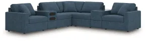 Ashley Furniture 92121S69 Ashley Furniture 92121S69 Modmax - 7-Piece Balanced Sectional With Audio And Storage Consoles - Ink