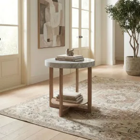 Liberty Furniture 701-OT1020 Liberty Furniture 701-OT1020 Danby - End Table - Nutmeg & Alabaster