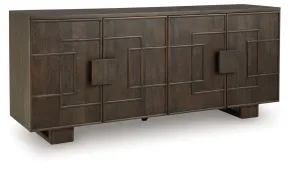 Ashley Furniture A4000682 Cato - Accent Cabinet - Dark Brown