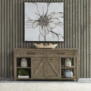 Liberty Furniture 172-OT1030 Parkland Falls - Sofa Table - Weathered Taupe
