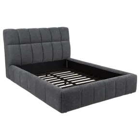 Coaster Fine Furniture 315917GRYKW Nollet - 48" Upholstered California King Platform Bed - Gray