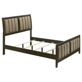 Coaster Fine Furniture 224421F Wilkes - Upholstered Full Bed - Dark Cocoa