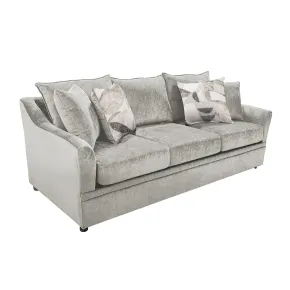 New Classic U1270-30-LGR New Classic U1270-30-LGR Sylvie - Sofa With 4 Accent Pillows - Lush Silver Gray