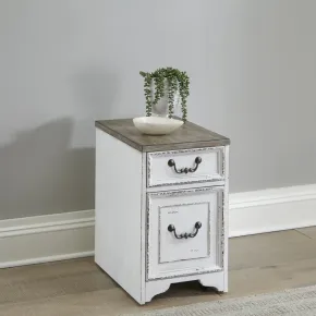 Liberty Furniture 244-HO145 Magnolia Manor - Mobile File - Antique White