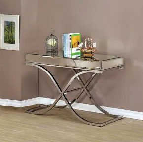Furniture of America CM4230CRM-S Sundance - Sofa Table - Pearl Silver