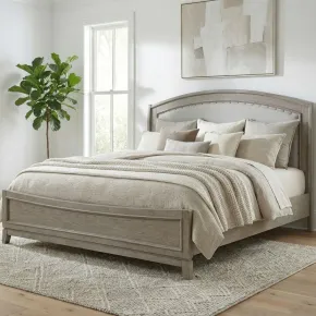 Liberty Furniture 805-BR-KUB Avalon - King Upholstered Bed - Burnished Beige