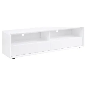 Coaster Fine Furniture 710750 Ellice - TV Stand Media Console - White