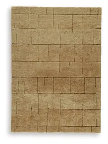 Ashley Furniture R408372 Ashley Furniture R408372 Luzmont - 5' x 7' Rug - Golden Brown