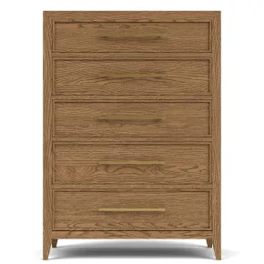 Riverside Furniture 51865 Halbrooke - 5 Drawer Chest - Light Brown