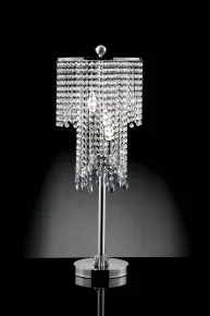 Furniture of America L9721T Alrai - Table Lamp - Clear