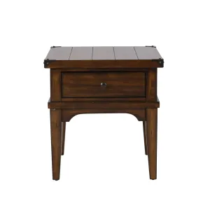 Liberty Furniture 316-OT1020 Aspen Skies - End Table - Russet Brown