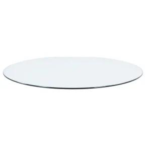 CoasterEveryday CP54RD-10 54" 10mm Round Clear Tempered Glass Top - Clear