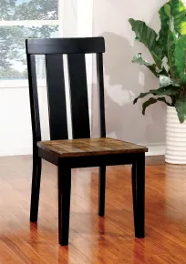 Furniture of America CM3668SC-2PK Alana - Side Chair (Set of 2) - Antique Oak