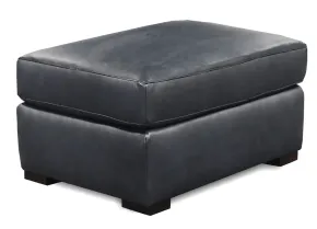 England 62510AL Del Mar - Baylor Leather Large Ottoman