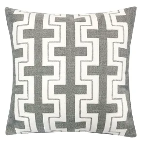 Furniture of America PL8052-2PK Kari - Pillow (Set of 2) - Silver