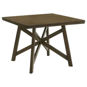 Coaster Fine Furniture 109178 Canfield - Square Counter Height Dining Table - Brown