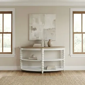Liberty Furniture 762-OT1030 Turnberry Park - Sofa Table - Washed White