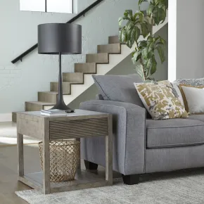 Liberty Furniture 798-OT1020 Bartlett Field - End Table - Dusty Taupe