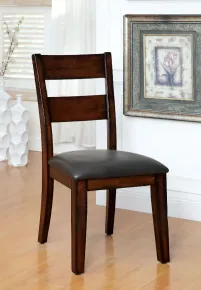 Furniture of America CM3187SC-2PK Dickinson - Side Chair (Set of 2) - Dark Cherry
