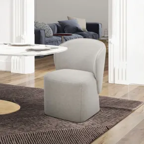 Liberty Furniture 730-ADC90-TR Liberty Furniture 730-ADC90-TR Accent Dining - Dining Chair With Casters Accent - Gray