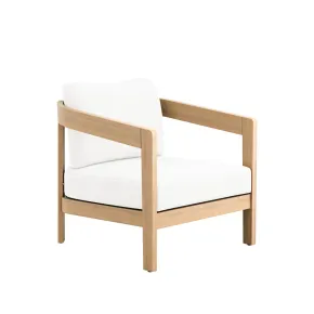 New Classic G5511-21-WHT Wesley - Patio Club Chair With Cushion - White