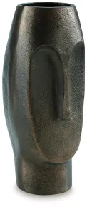 Ashley Furniture A2000692 Elanman - Vase - Antique Bronze Finish