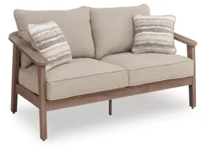 Ashley Furniture PCP428-835 Harmony Headlands - Loveseat With Cushion - Natural / Gray
