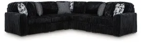 Ashley Furniture 98103S26 Ashley Furniture 98103S26 Midnight-Madness - 5-Piece Sectional - Onyx