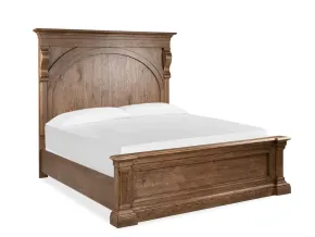 Pulaski Furniture BP444-180KG Pulaski Furniture BP444-180KG Gallant Grove - King Panel Bed - Brown