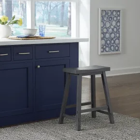Liberty Furniture 38-B1824-S Liberty Furniture 38-B1824-S Creations - 24" Sawhorse Counter Stool - Slate