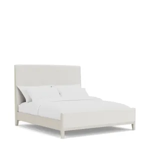 Riverside Furniture 25070-25071-25072 Carmella - Queen Upholstered Bed - Pebble Oak