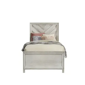 Samuel Lawrence Furniture S466-BR-K2 Riverwood - Full Bed with Panel Headboard