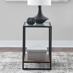 Liberty Furniture 817-OT1021 Liberty Furniture 817-OT1021 Bedford - Chairside Table - Weathered Oak