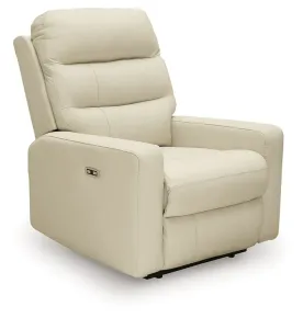 Ashley Furniture PCU1350213 Ashley Furniture PCU1350213 Pennacle Pier - Power Recliner With Adjustable Headrest - Canvas