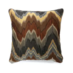 Furniture of America PL6008S-2PK Seismy - Pillow (Set of 2) - Brown / Multi