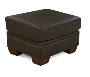England 147SLSR Monroe - Leather Ottoman