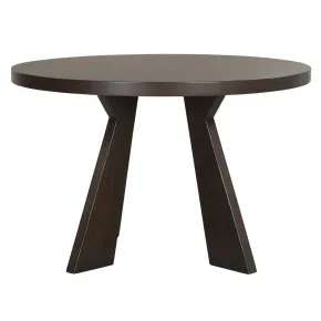 New Classic D4124-11 Chestnut Ridge - 47" Round Table - Brown