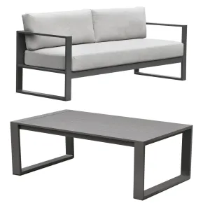 Intercon NV-SF-2880C-MCA-C Navarro - Sofa And Coffee Table - Mocha