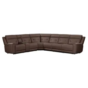 Liberty Furniture 7023SD-UPH-6PCSEC Liberty Furniture 7023SD-UPH-6PCSEC Beckham - 6 Piece Sectional - Aline Saddle