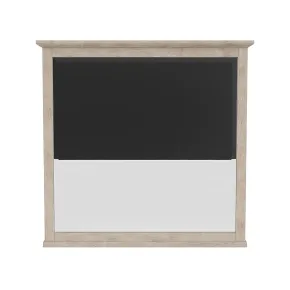 Riverside Furniture 79261 Bennett - Dresser Mirror - Frosted Gray