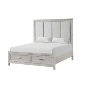 New Classic 00-2442-300 New Classic 00-2442-300 Fiona - 5/0 Queen Bed - Mist Gray