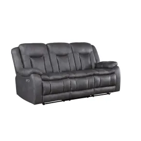 New Classic U2505-30P1-DGY New Classic U2505-30P1-DGY Morello - Sofa With Power Footrest - Gray