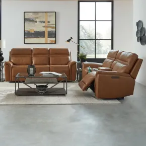 Liberty Furniture 7007CM-UPH-SOLO Liberty Furniture 7007CM-UPH-SOLO Cooper - Sofa & Loveseat - Camel