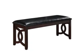 New Classic D1701-25-EBY New Classic D1701-25-EBY Gia - Bench - Ebony - Faux Leather