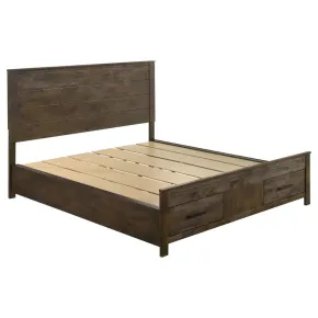CoasterEveryday 222631KW Woodmont - California King Storage Bed - Golden Brown