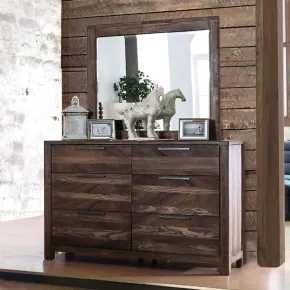 Furniture of America CM7576D Hankinson - Dresser - Rustic Natural Tone