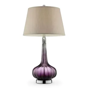 Furniture of America L9709 Fay - Table Lamp - Purple